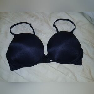 PINK Victoria's Secret Black Push Up Bra 36c